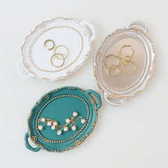 時芸聯ins風創意樹脂ろうそくは皿のイヤリングのネックレスのアクセサリーの皿のジュエリーの撮影の道具を支えます。
