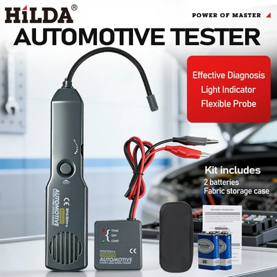 Practical and convenient car wiring tester, short-circuit and open-circuit tracer for auto repair, circuit fault diagnosis tool