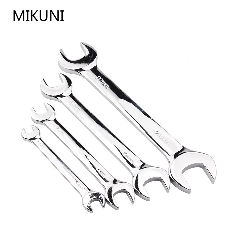 Llave abierta Llave de doble cabeza llave sólida llave de doble propósito llave fija traje herramienta de reparación de automóviles