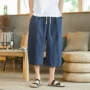 夏季大码宽松男士七分裤