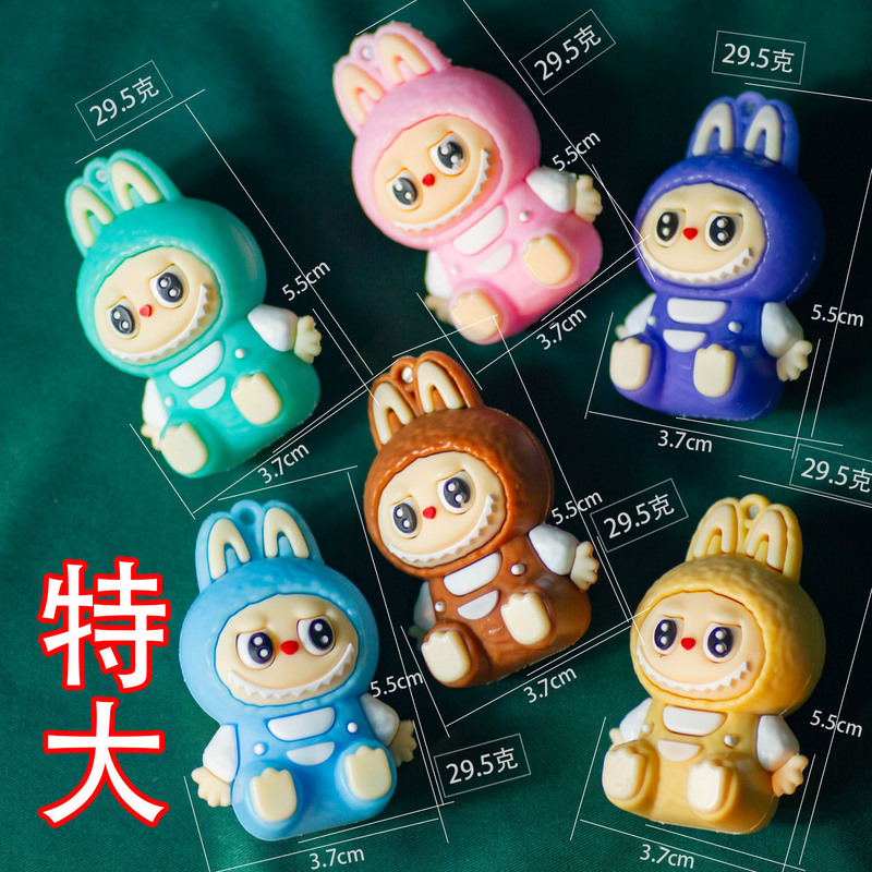 ドレッシング ラブブ ラブブ人形 ブラインドバッグ おもちゃ 子供 幼稚園 プチギフト ギフト 夜市の屋台商品|undefined