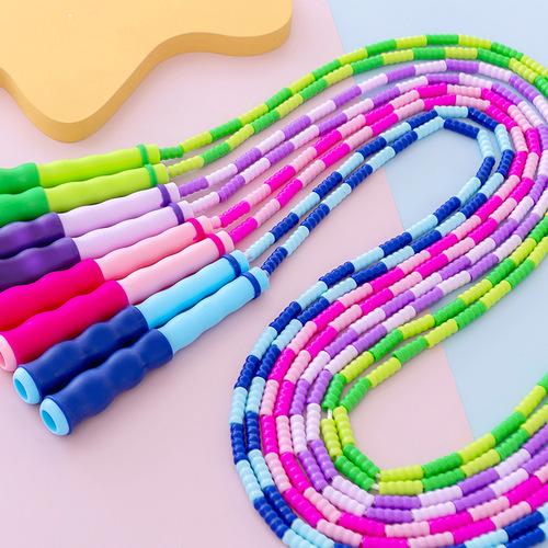 Hsinchu Festival skipping rope for children's high school entrance examination, primary school students' pattern skipping rope, colorful skipping rope, same style racing skipping rope for fitness