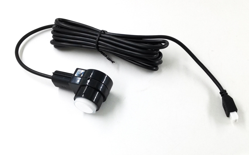 Foreign trade factory direct crescent LED display buzzer car universal reversing radar 4 probe accurate detection