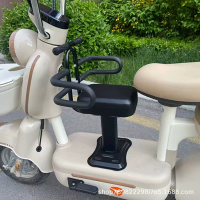 Electric car child seat vehicles is suitable for Yadi - thickened-black-guardrail-bundling-device