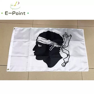 90x150cm ���������΍u���� Flag of Corsica �b����