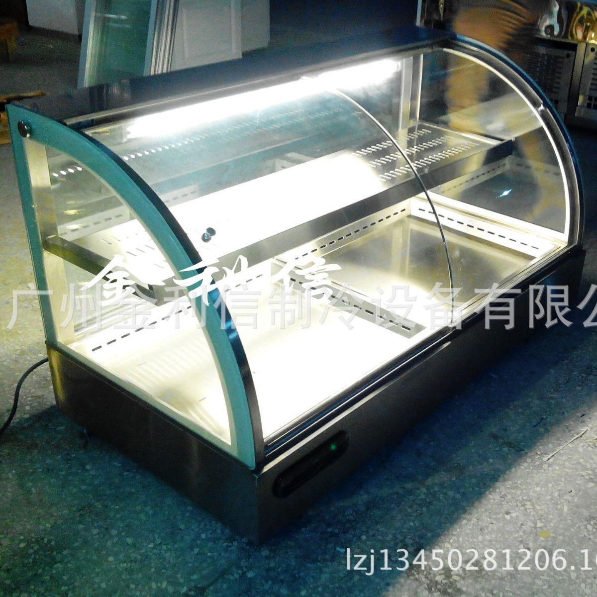 台面前开门葡挞柜前后开门热酥柜菠萝糕点电热保温展示柜商用