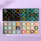 Bracelet display tray Jewelry necklace pendant jewelry storage box large capacity earrings bracelet display props