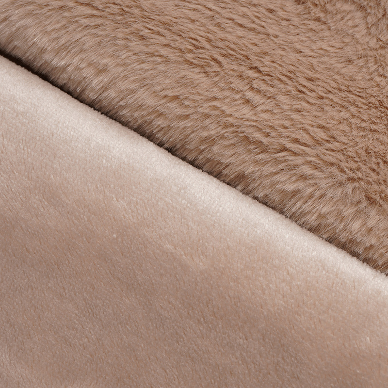 Bebé de peluche cálido con cuatro piezas de brida, manta de peluche, manta de doble capa, manta de recién nacido, manta pequeña para bebés image 3