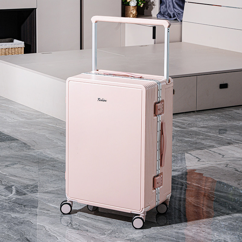 New Style Travel Suitcase with Wide Handle for Women and Men Students, 24inch Inch Carry-On Password Lock Suitcase with Silent Universal Wheels, Lightweight Luggage New Style Travel Suitcase with Wide Handle for Women and Men Students, 24inch Inch Carry-On Password Lock Suitcase with Silent Universal Wheels, Lightweight Luggage