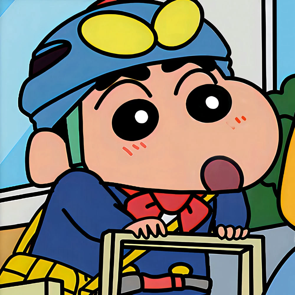 Digital cartoon crayons, children's coloring book, DIY, (Physicals)