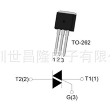 JST137D-600G捷捷微四象限双向可控硅8A  600V  TO-262