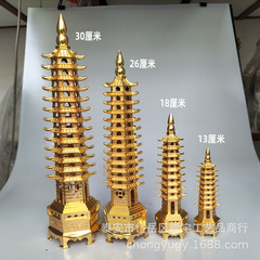 Alloy Wenchang Tower Seiko Nine-story Wenchang Tower Thirteen-story Wenchang Tower Gifts Crafts Ornaments