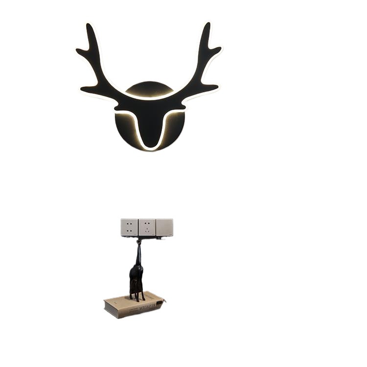 Lámpara de pared para cabecera de dormitorio, escalera escandinava, balcón, pasillo, porche, precio bajo, toda la red