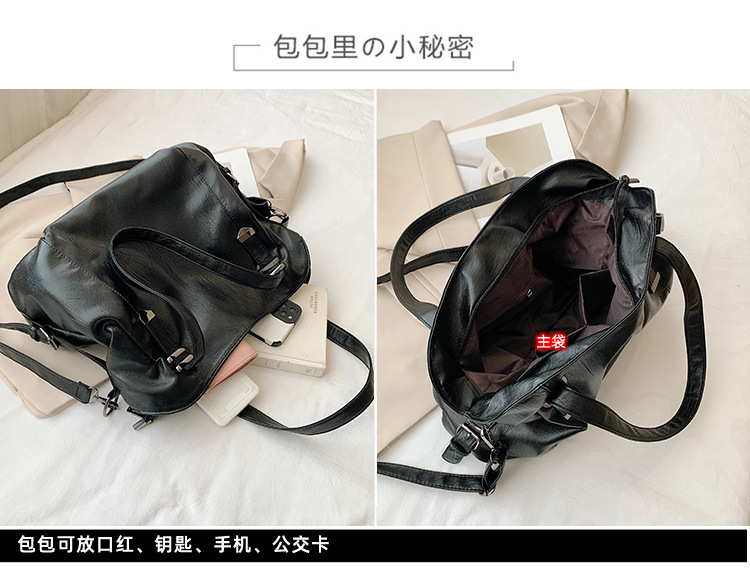 New fashionable European and American women's bags, retro and simple single-shoulder bags, large-capacity high-quality handbags, elegant crossbody bags are in stock Application Scenario