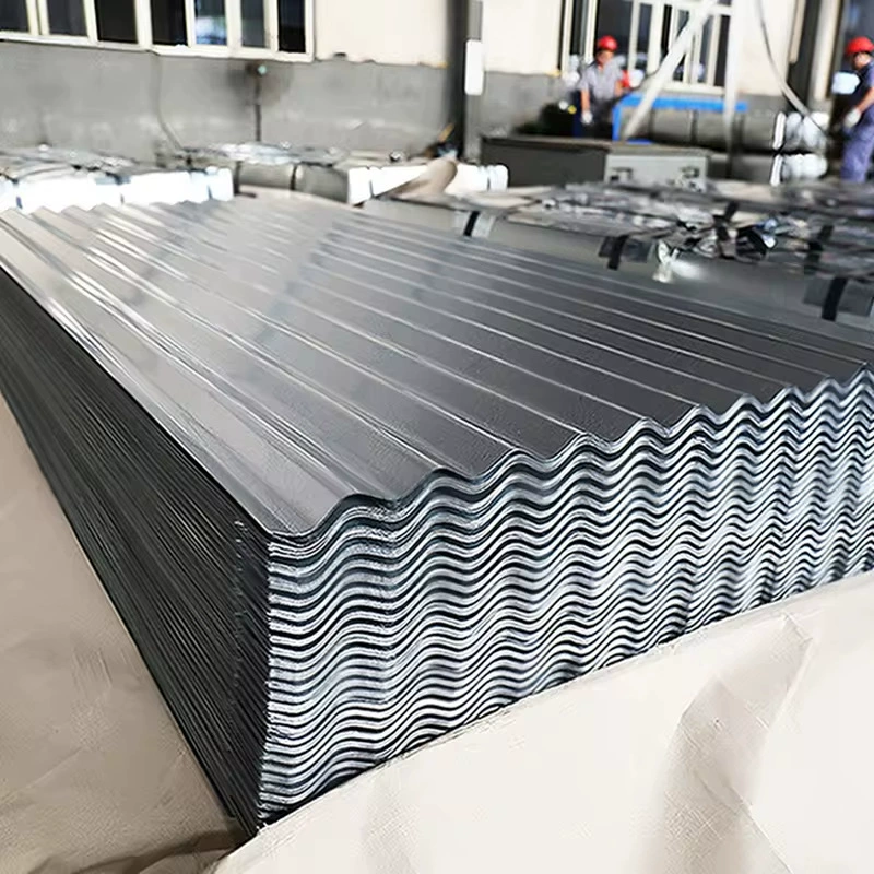 Q195 Q235 Galvanized Corrugated Sheets Zinc Metal