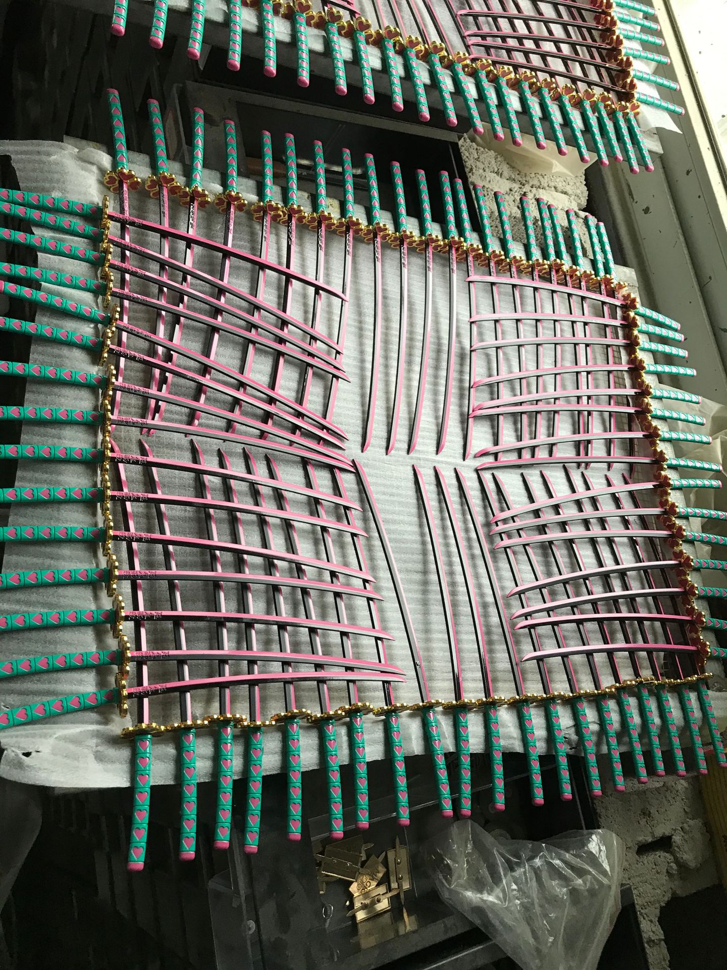 动漫鬼灭之刃周边音柱宇随天缘日轮刀合金武器模型挂件挂件钥匙扣详情图14