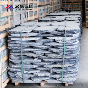 Stepping stone ting stone courtyard board bluestone slab wholesale square round thickened stone slab artificial burrs stone