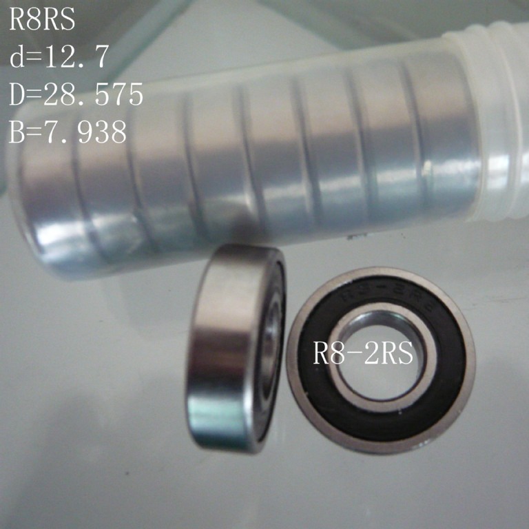 供应R8-2RS R8RS  12.7x28.575x7.938  英制碳钢轴承 品质国产