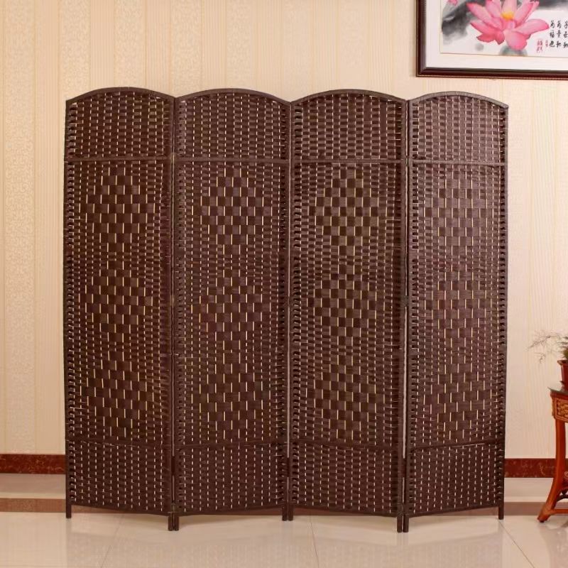 Chinese-Style Solid Wood Screen Partition for Living Room, Folding Screen for Entrance, Modern Bedroom Stylish Decorative Partition Wall, Foldable and Movable Chinese-Style Solid Wood Screen Partition for Living Room, Folding Screen for Entrance, Modern Bedroom Stylish Decorative Partition Wall, Foldable and Movable