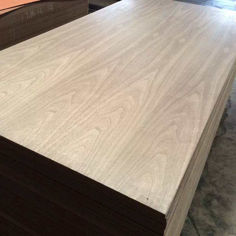 黑胡桃花纹贴面板3mm杨木芯胶合板AA装饰多层板家具板橱柜木板材