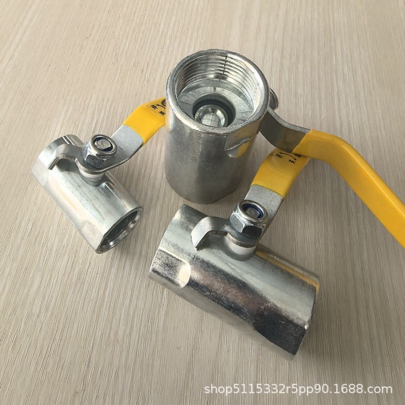 铁广式球阀 4分6分1寸双内螺纹球阀 铁球阀