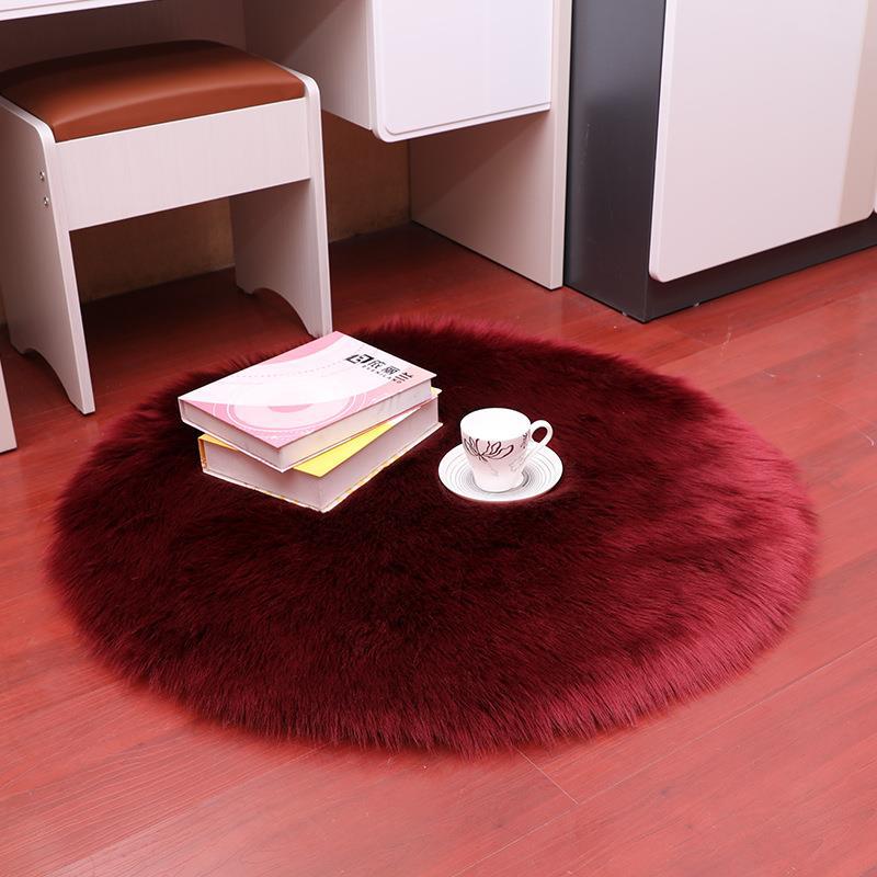 Other – Car Carpet Australian Wool Carpet - wine-red-diameter-30cm-round