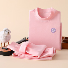 新年服儿童秋衣秋裤大红纯棉本命年内衣套装中大童男童女孩卡通