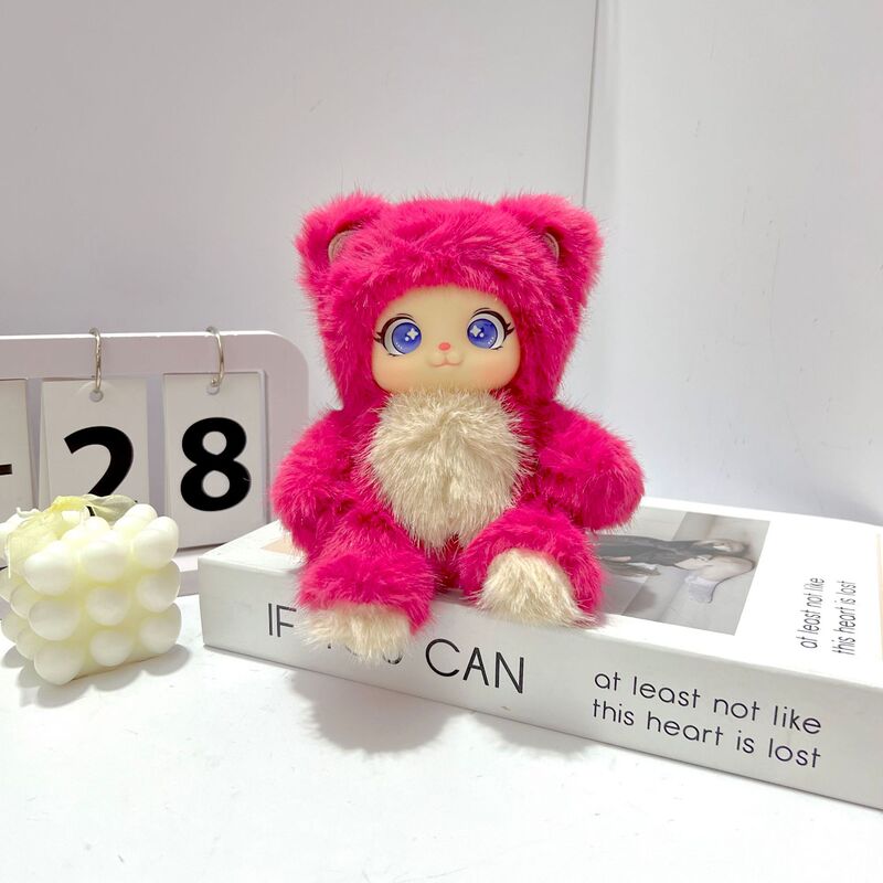 インターネット有名人かわいいビニール人形ペンダントぬいぐるみ漫画スクールバッグバッグペンダントキーホルダー人形|undefined
