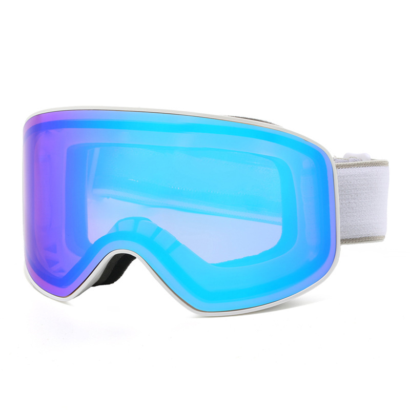 Unisex Double fog goggles Ski glasses for men and women wind goggles for outdoor mountaineering_voghion.com