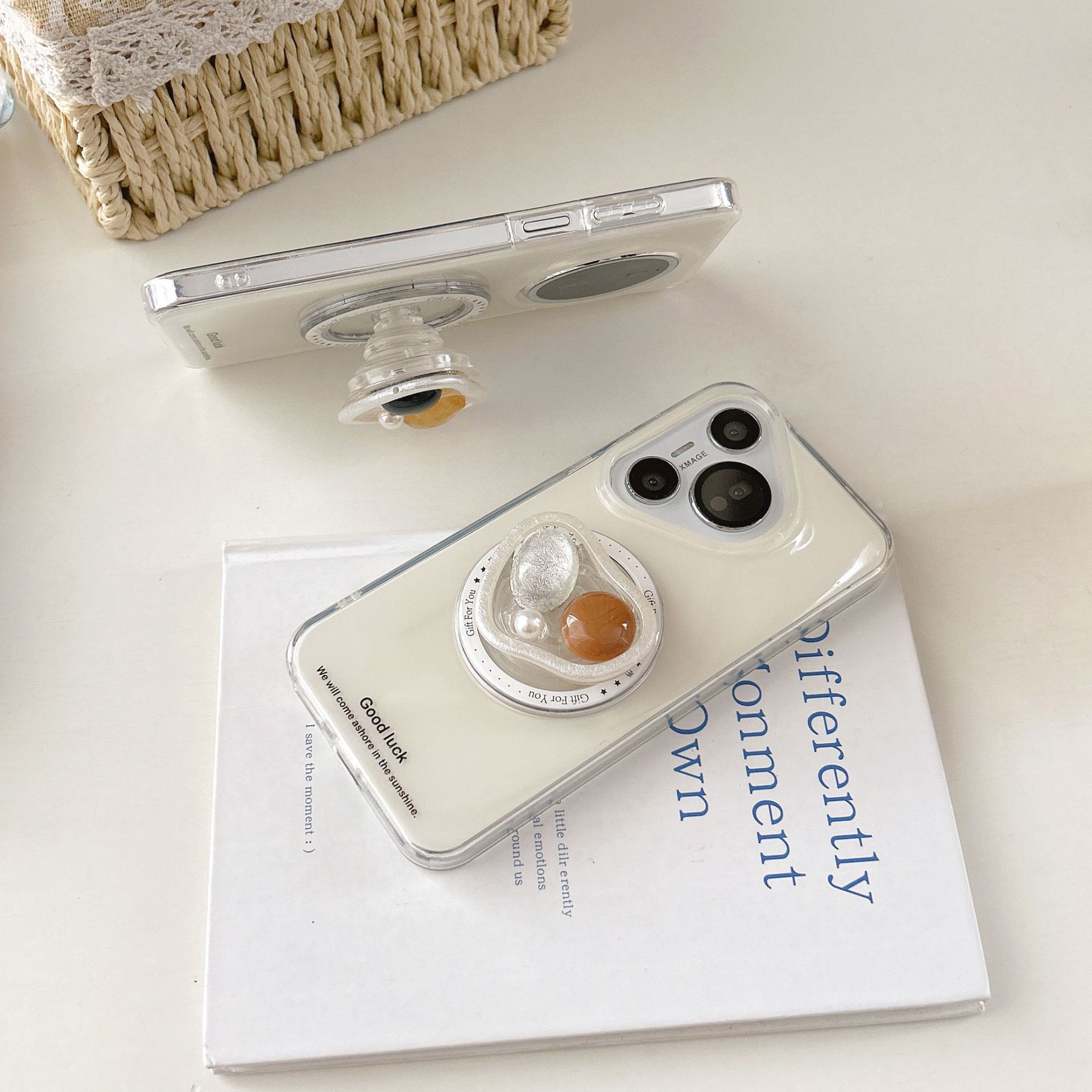 Nicho simple nuevo teléfono móvil Huawei funda mate70Pro sentido premium Pura70/70Pro pareja Mate60P