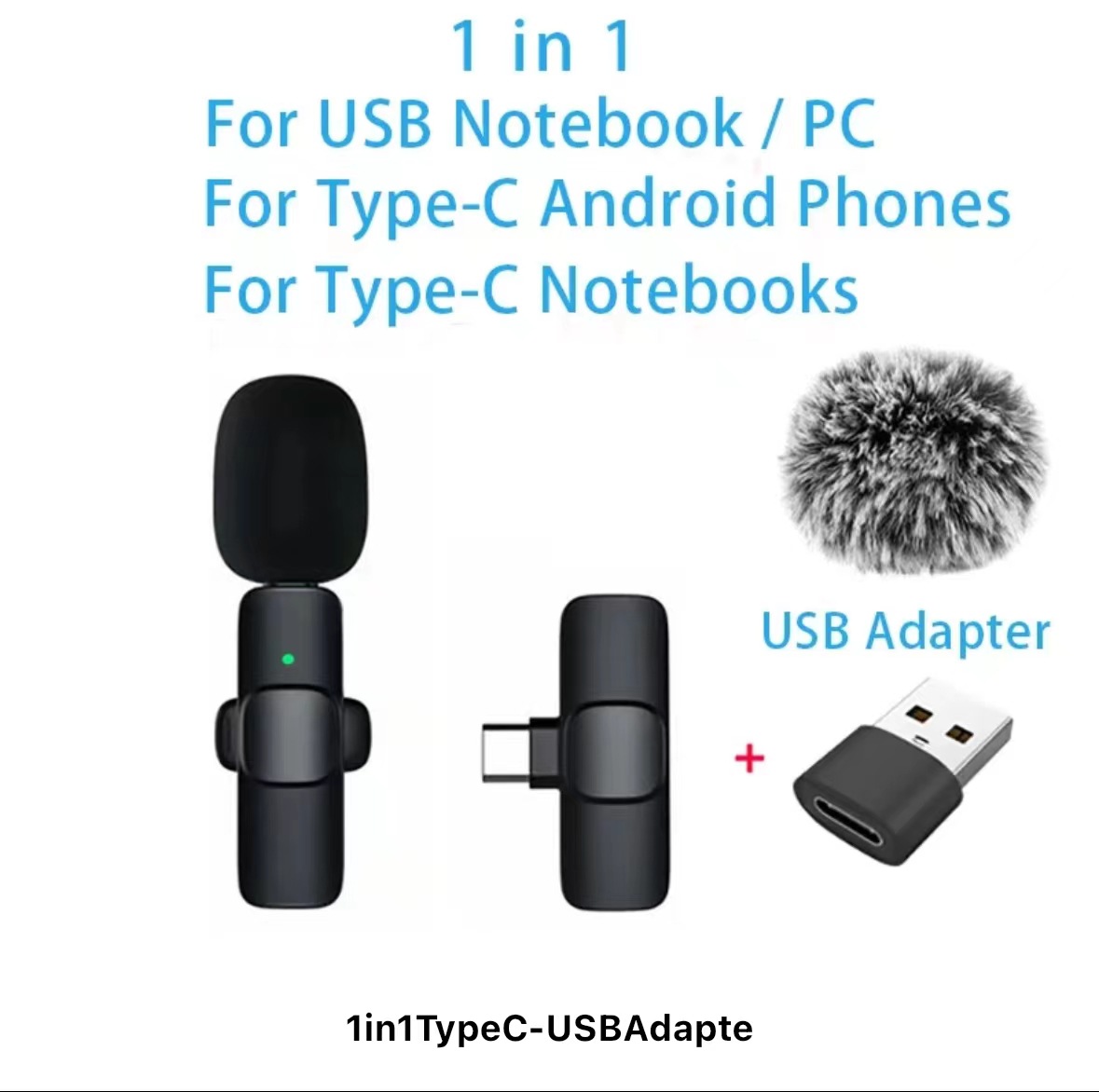 YouTube Amazon hot wireless lapel microphone micrófono de cuello inalámbrico image 9