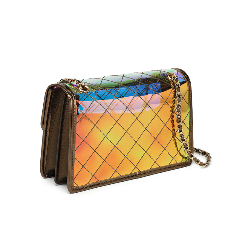 Nuovo dional cross jelly per le donne, filo da ricamo alla moda con griglia di diamanti trasparenti, piccola catena francese da spiaggia_voghion.com