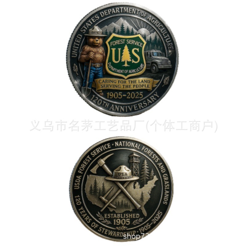 跨境新品Charlie Kirk Memorial Coin查理·柯克纪念币|undefined