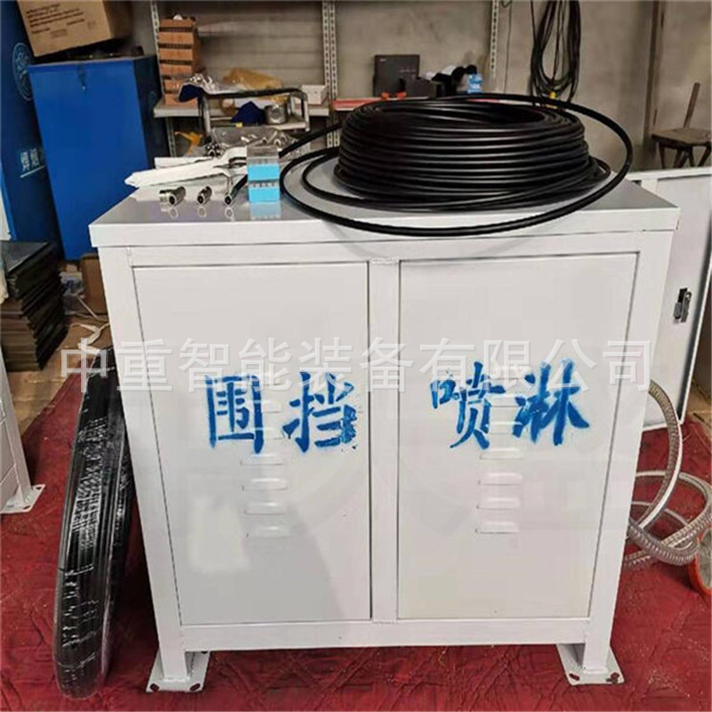 车间工厂围挡喷淋 矿用料仓降尘围挡喷淋 围挡喷淋风机无尘