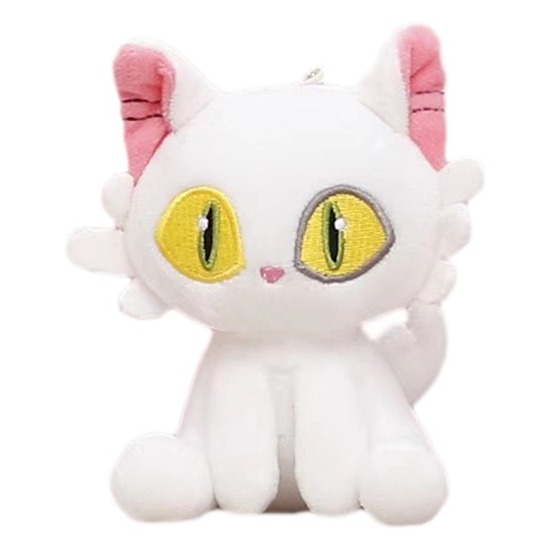 Cross-border lindo Bell Bud viaje pequeño colgante de peluche muñeca de juguete gatito bolsa colgante llavero muñeca