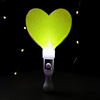 Cute flashing light stick heart shaped, props, wholesale