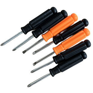 Plastic screwdriver Phillips screwdriver toy furniture distribution tool set maintenance portable screwdriver factory supply