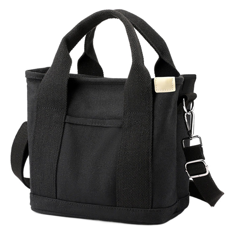 Alto valor nuevo 2023 bolsa de lona diaria durable Bento bolsa de bolso de múltiples capas para la mano de las mujeres llevando la bolsa práctica