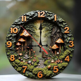 ���R�d��ƷCat-Themed Retro Wall Clock؈�����}�͹Œ��R