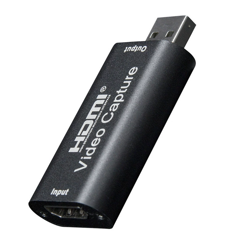 USB 2.0 HD видеозахват карта, Capture USB к HDMI, игровой стриминг