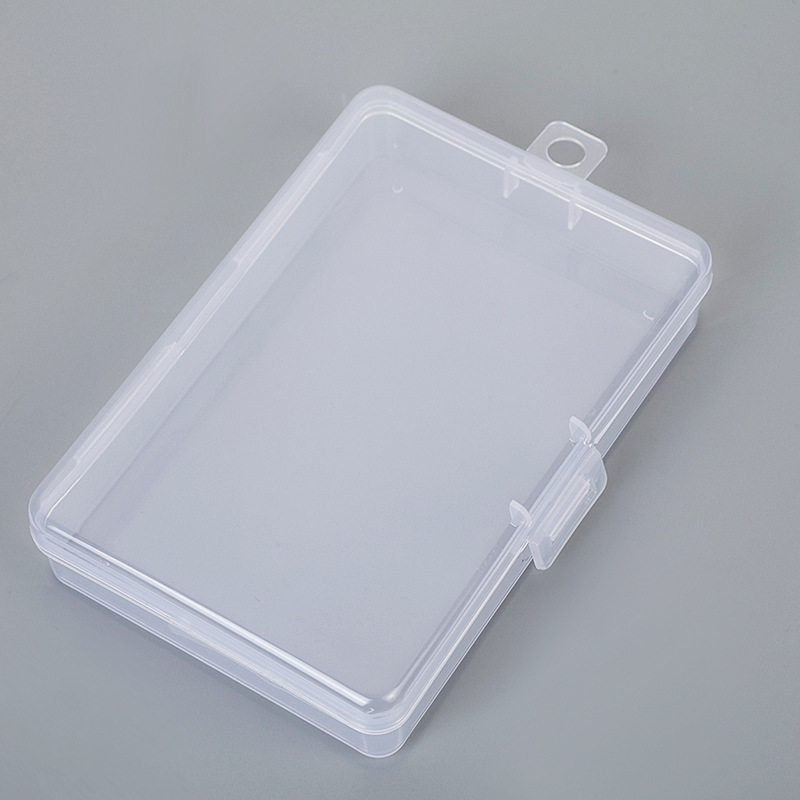 厂家现货供应透明PP塑料盒包装盒长方形空盒首饰渔具五金配件小盒