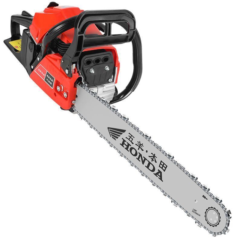 五羊本田汽油锯进口四冲程纯汽油锯大功率家用手持式省油油锯