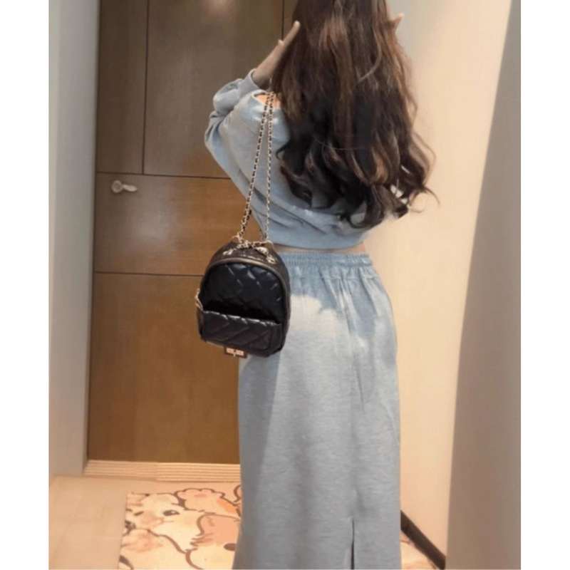 一字肩时尚套装半身裙两件套秋冬2025新款早秋搭配一整套韩系女装|undefined