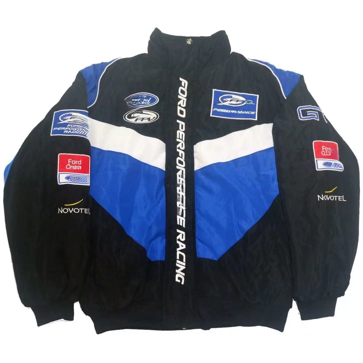 F1 bordado "delgado" nuevo traje de carreras de velocidad con traje de ciclismo de manga larga chaqueta de locomotora