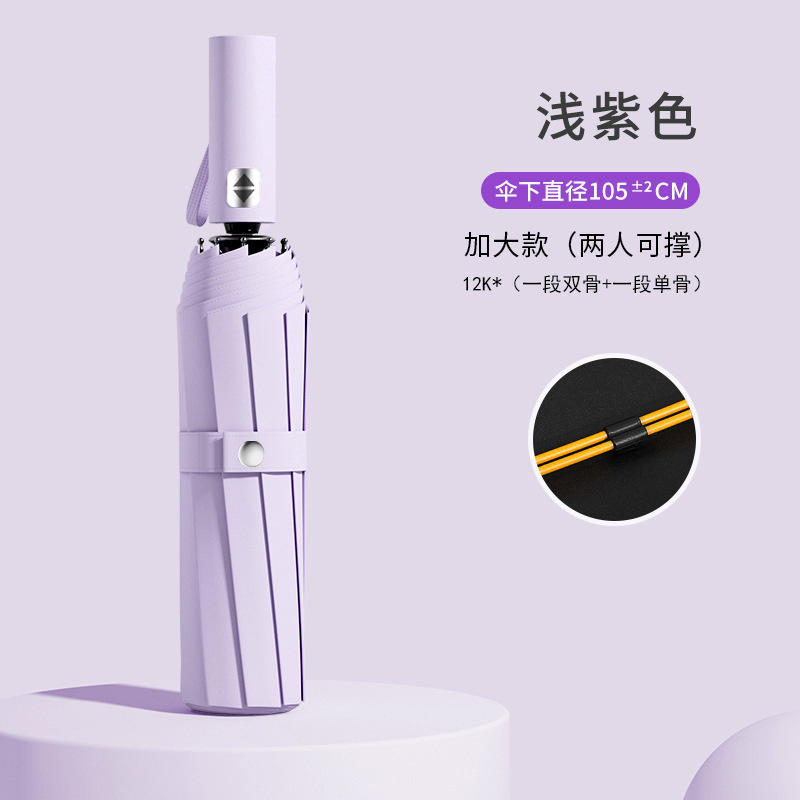自动雨伞大号晴雨两用遮阳伞女加厚加大折叠伞防晒防紫外线太阳伞|undefined