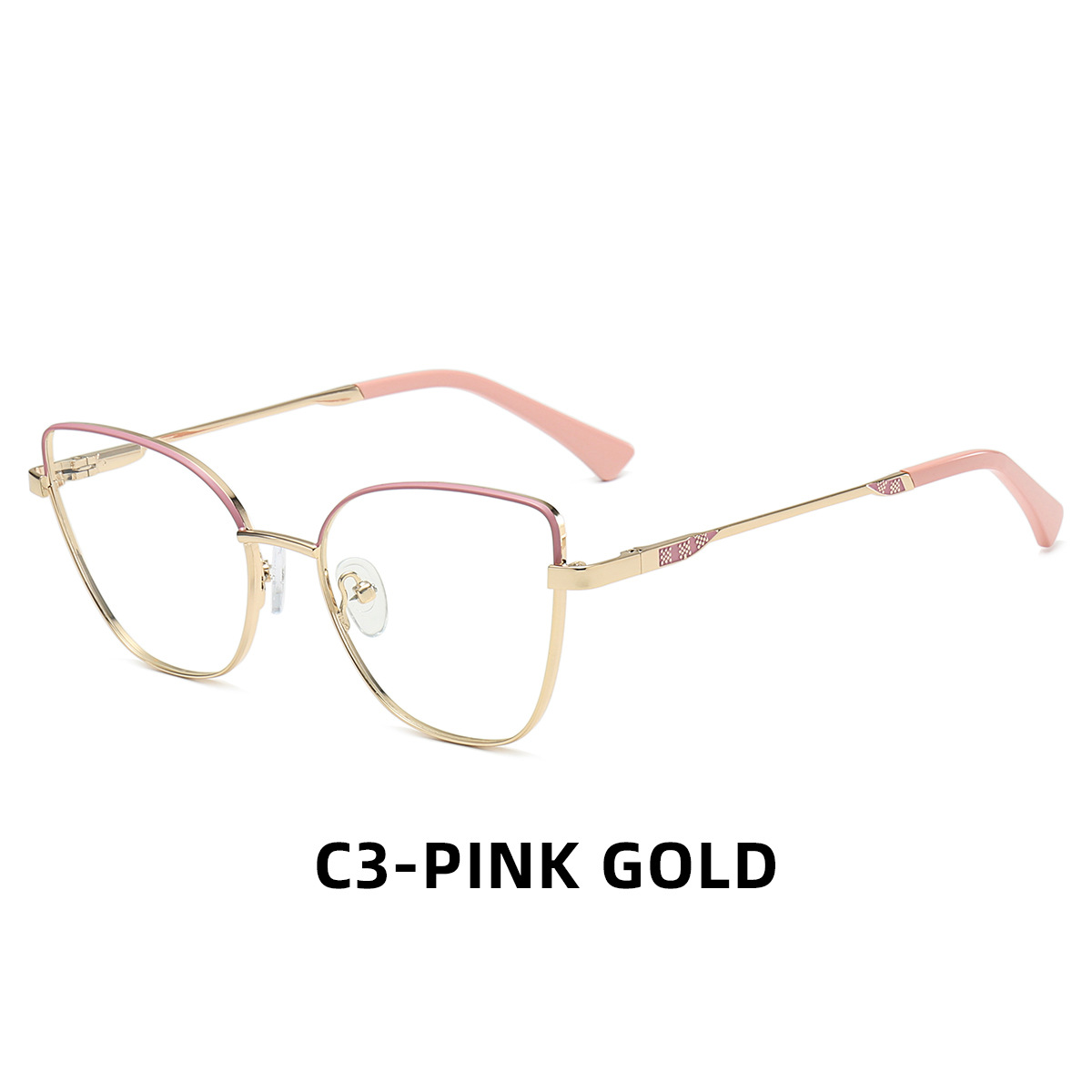 C3 핑크 골드 프레임