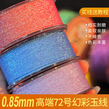 �߶˼���72�Żò����߲�ɫ�ֹ���֯�����洮����diy������������