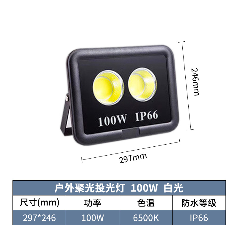100W