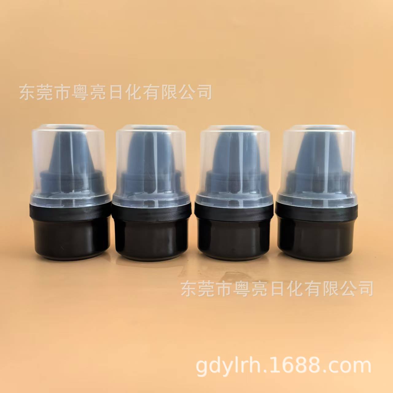 厂家供鞋油瓶 鞋油4件套  鞋油罐子 塑料瓶吹塑加工 海绵头生产lo
