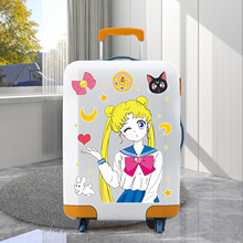 整张特大美少女战士贴纸水兵月日漫全贴特大装饰大号行李箱贴贴纸